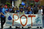 Fotografies de la manifestació contra els transvasaments a Amposta 18-05-2008