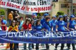 Fotografies de la manifestació contra els transvasaments a Amposta 18-05-2008