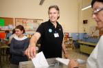 reusdigital.cat reus diari digital El candidat de denouReus, Lluís Gibert ha votat a l'escola Prat de la Riba