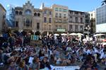 Dia Internacional Contra el Canvi Climàtic, canvi climàtic, escoles de Reus, educació, manifestació, plaça del Mercadal, reusdigital.cat, reus diari digital