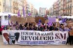 8-M, Plataforma Feminista del Camp, Manifestació unitària, feminisme, Dia Internacional de la Dona, Tarragona, reus diari digital, reusdigital.cat